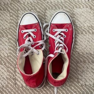 Red converse